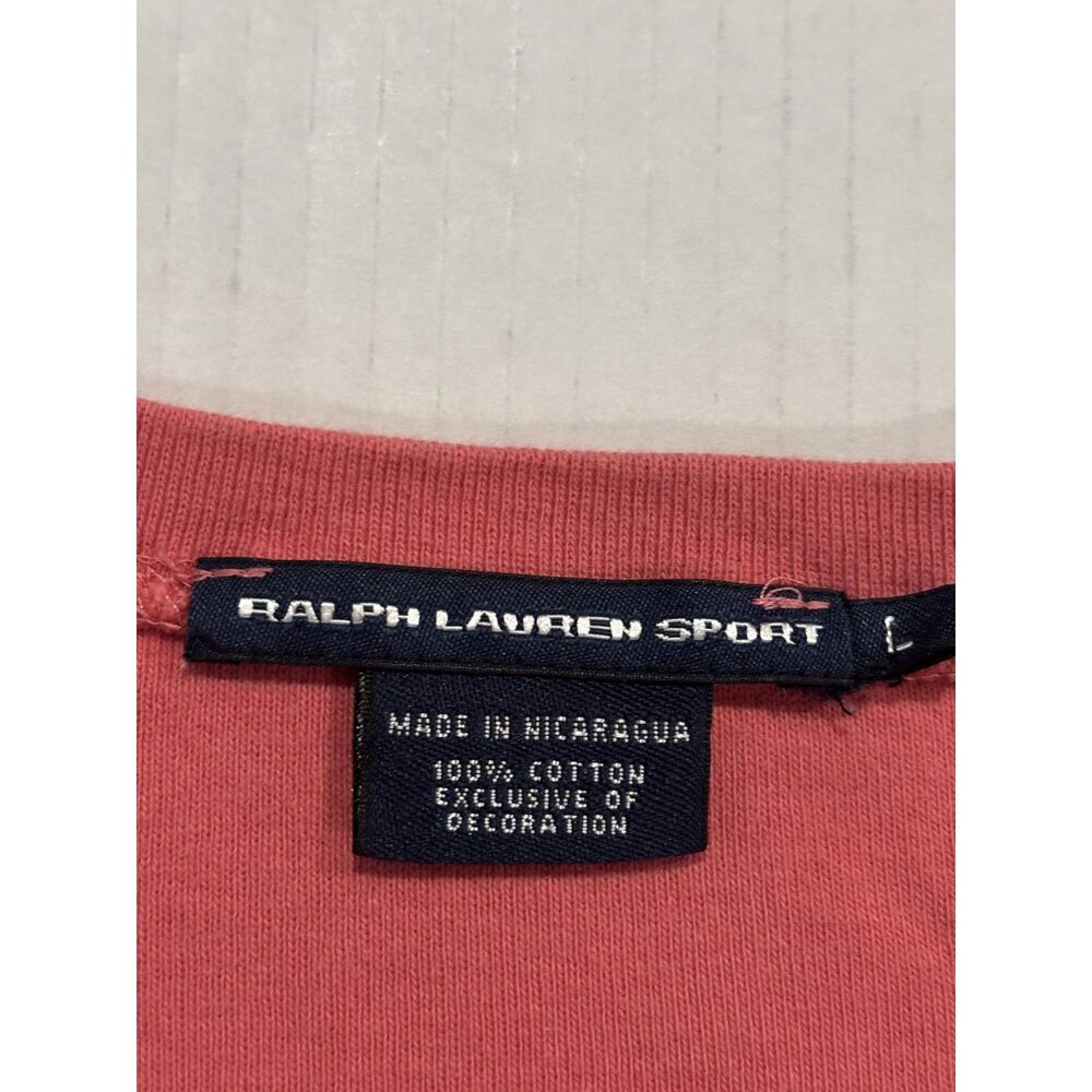 Ralph Lauren Sport Lot 4 V-Neck short sleeve shirt & cable knit sweater large